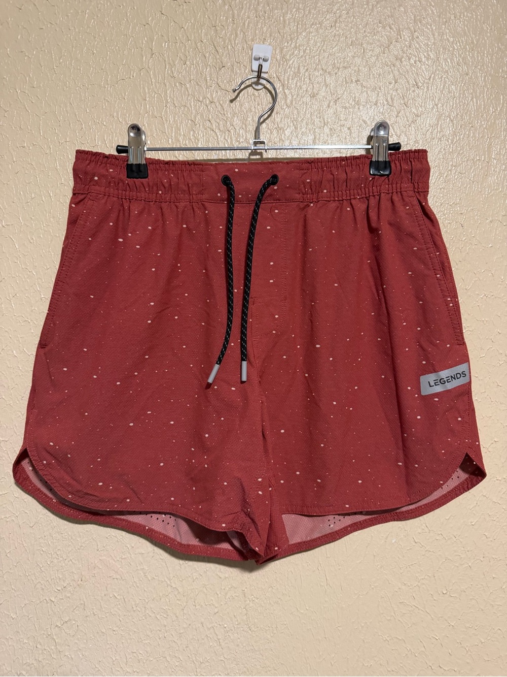 Legends Luka Shorts Mens Size Medium Drawstring Training Running Gym Vented